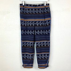 Anthropologie Elevenses Pleated Pocket Tapered